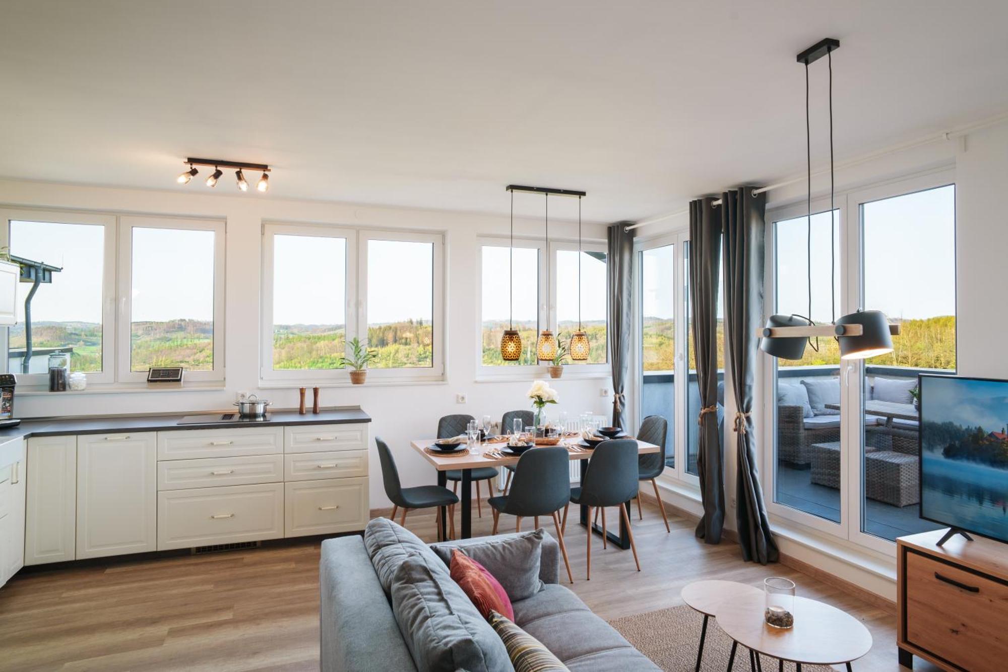 Immo-vision - Penthouse Privat Wellness * Bergneustadt
